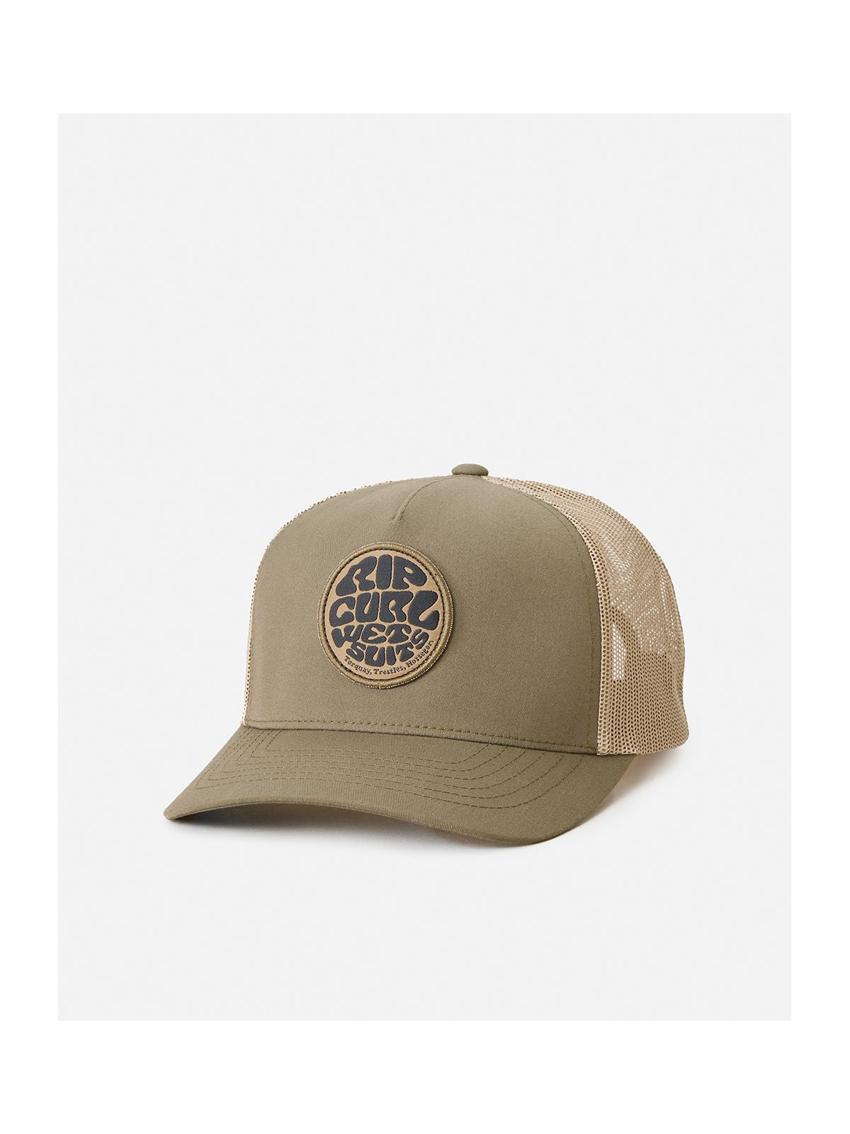 Czapka z daszkiem męska RIP CURL WETSUIT ICON TRUCKER zielona