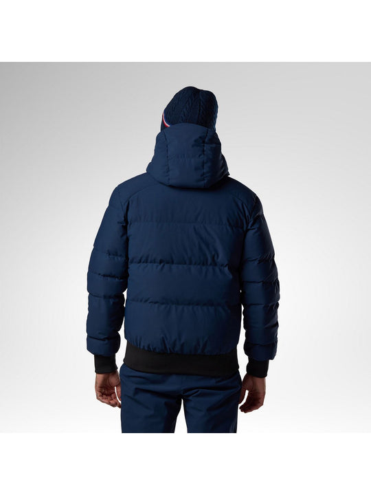 Kurtka narciarska męska ROSSIGNOL M Snowblaze Down Bomber Jacket niebieska
