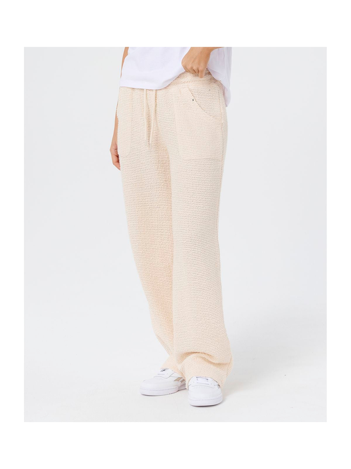 Spodnie damskie RIP CURL Cala Nights Textured Pant piaskowe