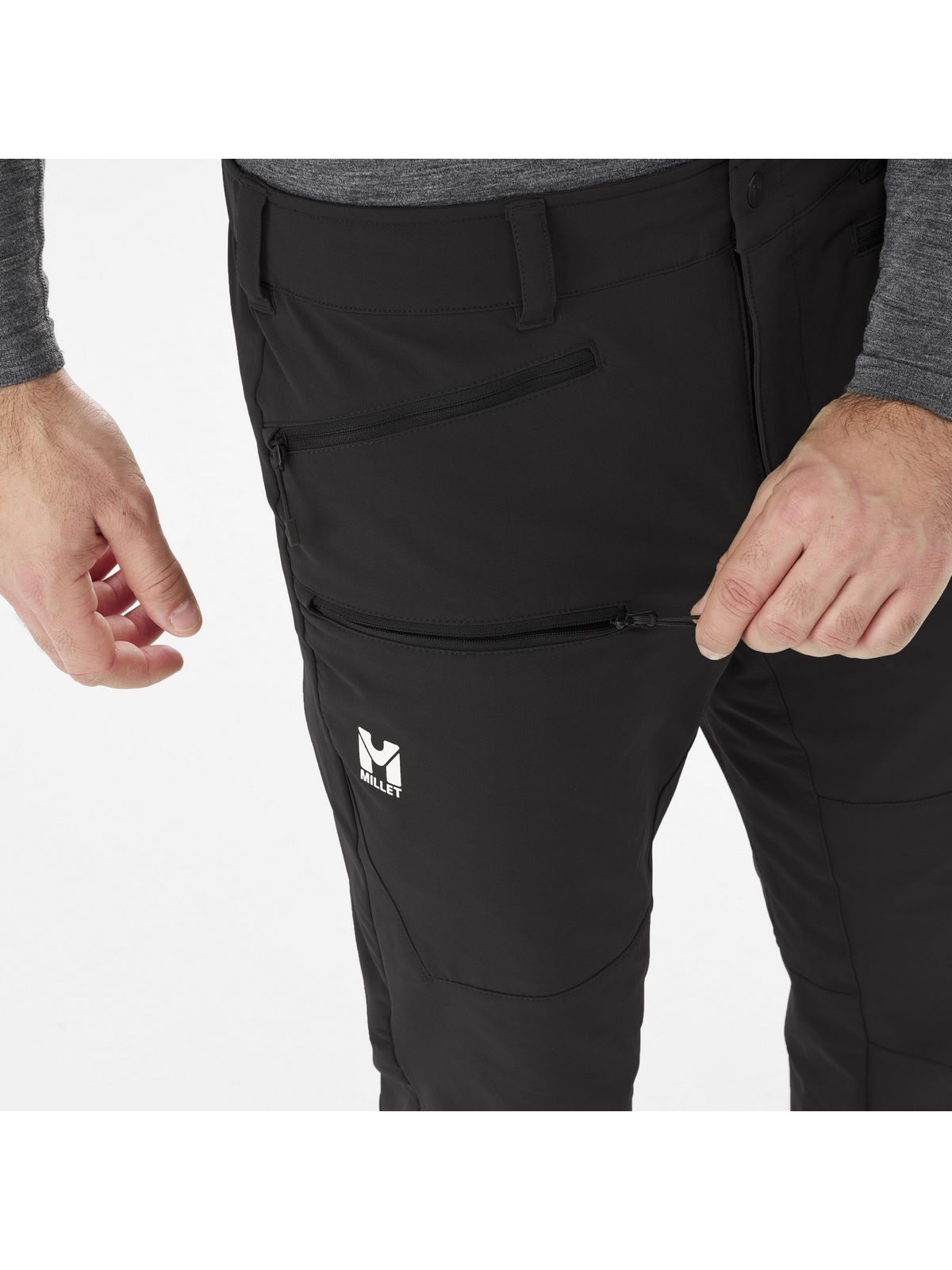 Spodnie MILLET M ALL OUTDOOR XCS100 PANT czarne