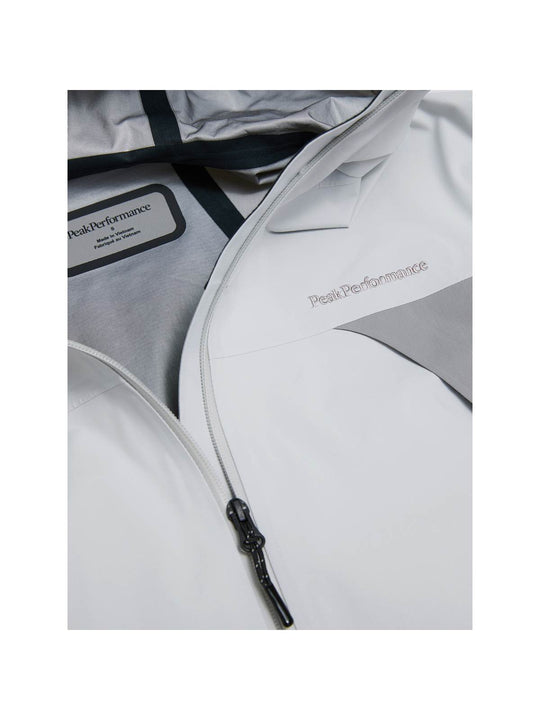 Kurtka narciarska damska PEAK PERFORMANCE Ridge Ace HIPE ACE 3L Shell Jacket biała
