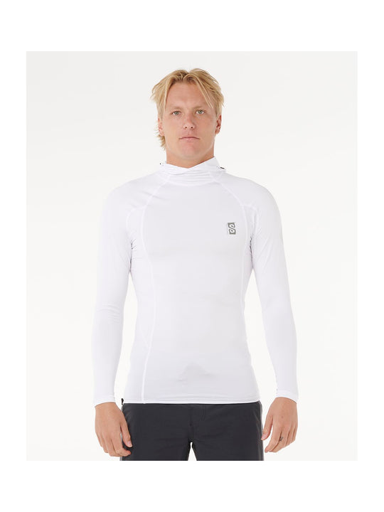 Lycra męska RIP CURL Search Upf Perf Hood L/S biała
