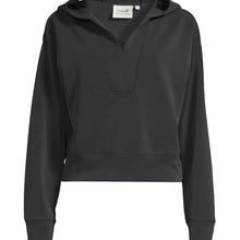 Bluza CASALL Peachy V-Neck Hoodie czarny - Adventure Sports
