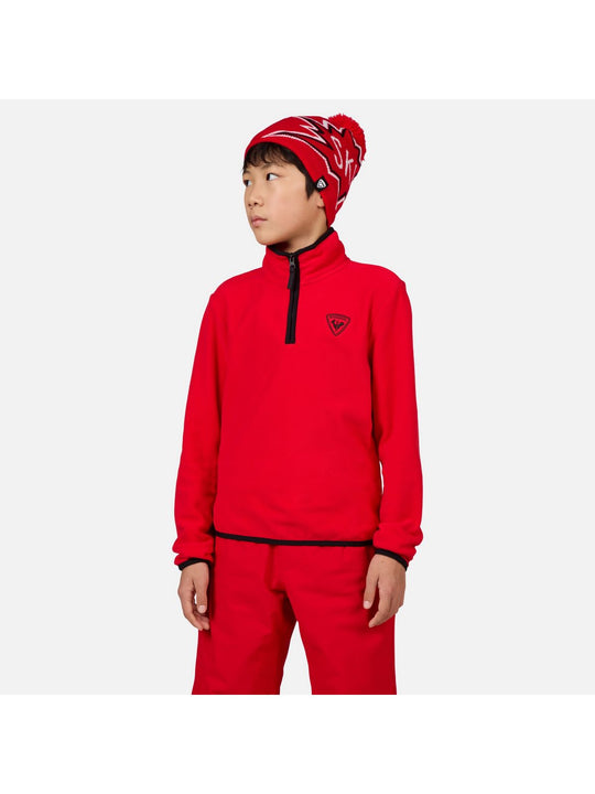 Bluza dziecięca ROSSIGNOL Jr Strawpile Fleece Hz czerwony
