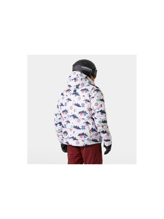 Kurtka męska HELLY HANSEN Kvitfjell Race Puffy Jacket kolor biały
