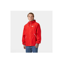 Kurtka męska przeciwdeszczowa HELLY HANSEN SANDOY RAIN JACKET czerwona - Adventure Sports
