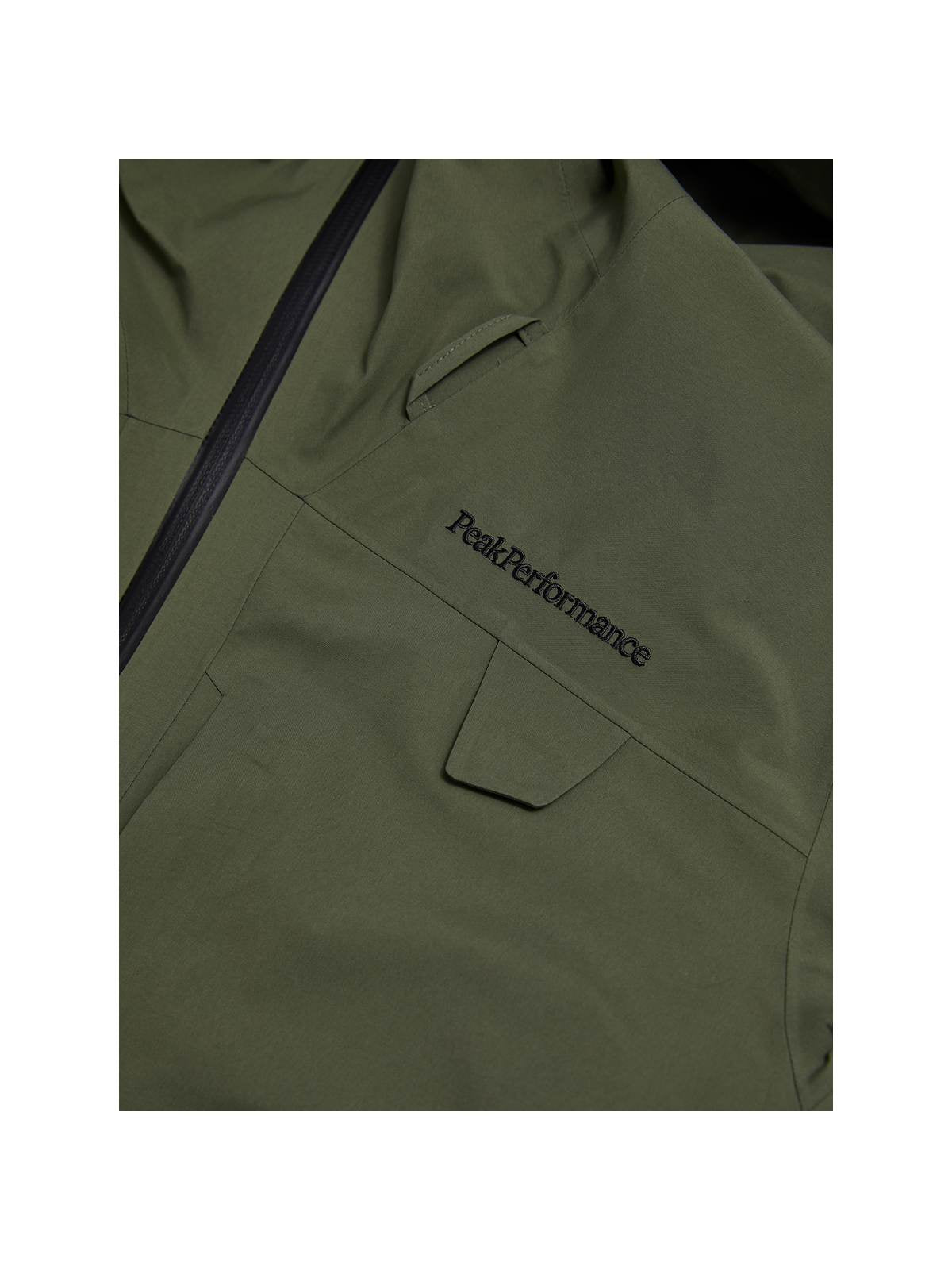 Kurtka narciarska damska PEAK PERFORMANCE Alpine GORE-TEX C-Knit 3L Shell Jacket zielona