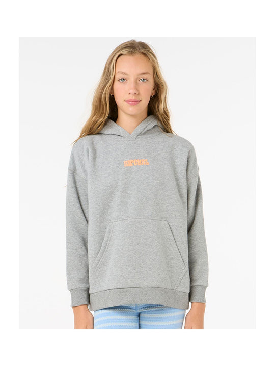 Bluza dziewczęca RIP CURL Island Bliss Hood - Girl szara
