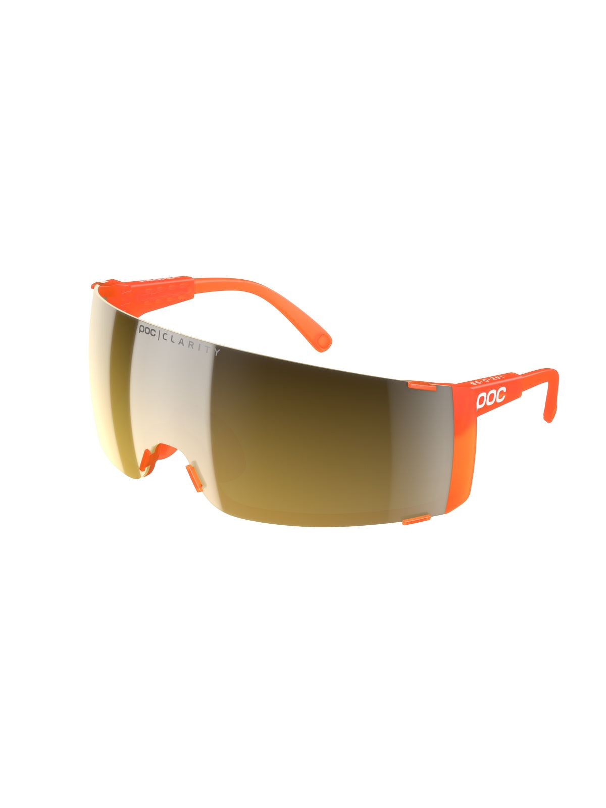 Okulary rowerowe POC Propel orange - Clarity Road/Sunny Gold cat 3