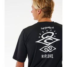 Lycra RIP CURL Icons Surflite Upf S/S czarny - Adventure Sports
