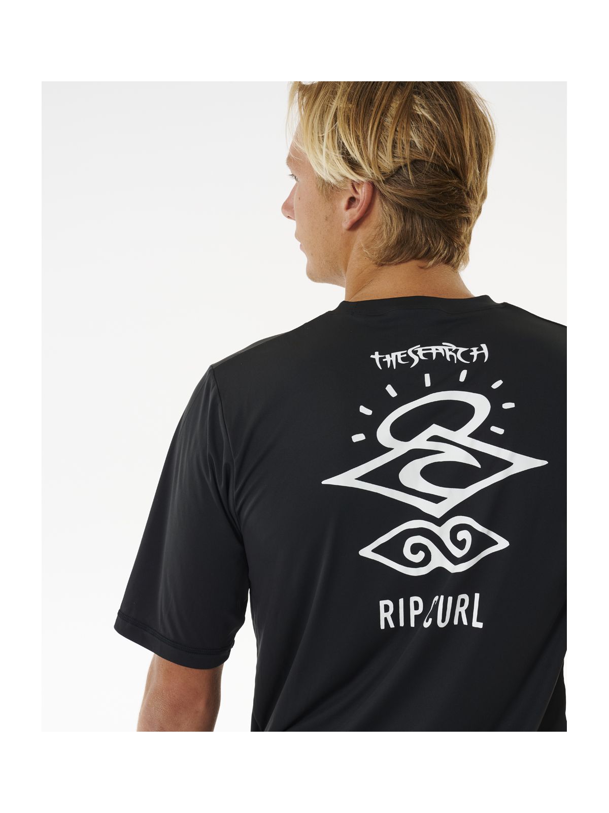 Lycra RIP CURL Icons Surflite Upf S/S czarny - Adventure Sports