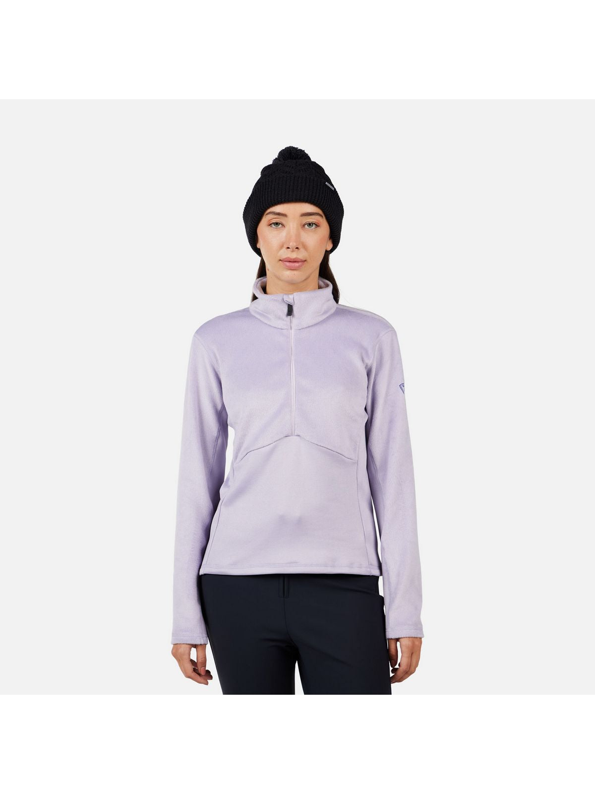 Bluza damska ROSSIGNOL W DIRETTA HZ FLEECE szara