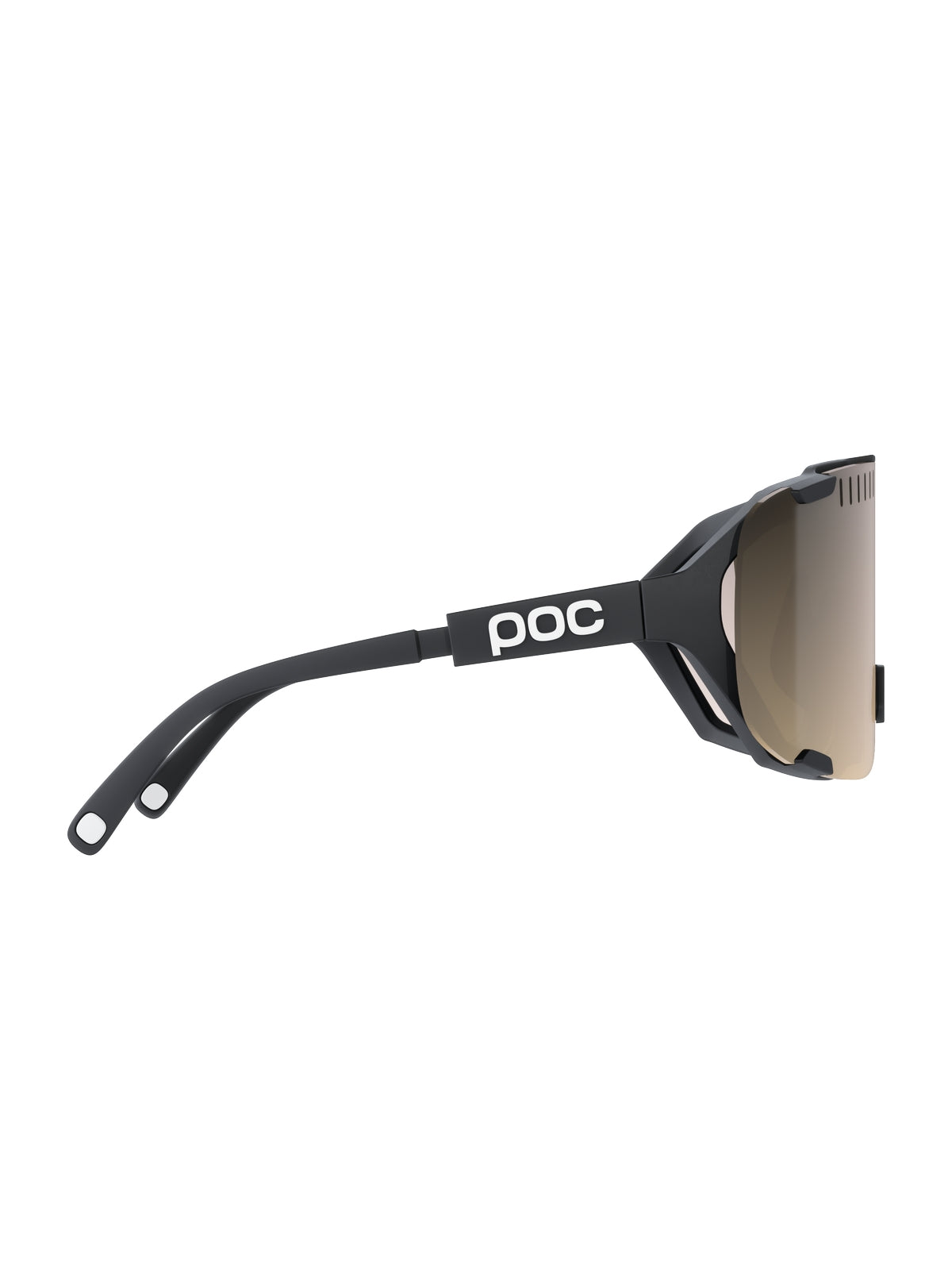 Okulary rowerowe POC Devour Mid czarny - Clarity Trail/Partly Sunny Silver Cat. 2