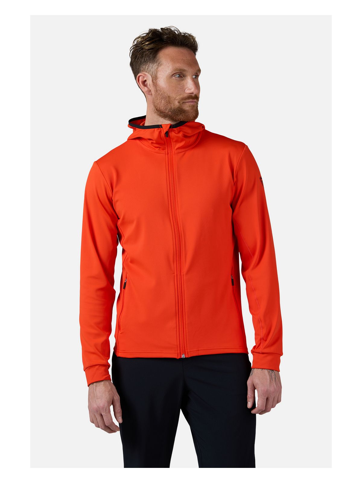 Bluza męska ROSSIGNOL Mid Layer Thin Fz złota