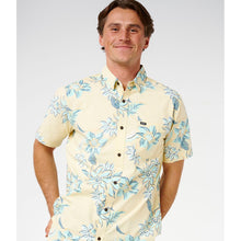 Koszula męska RIP CURL Sessions S/S Shirt żółta
