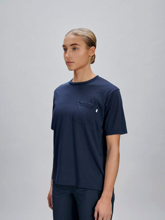Koszulka rowerowa damska POC W's Motion S/S Jersey granatowa
