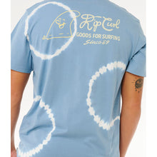 Koszulka męska RIP CURL Pacific Rinse Fin Tee niebieska
