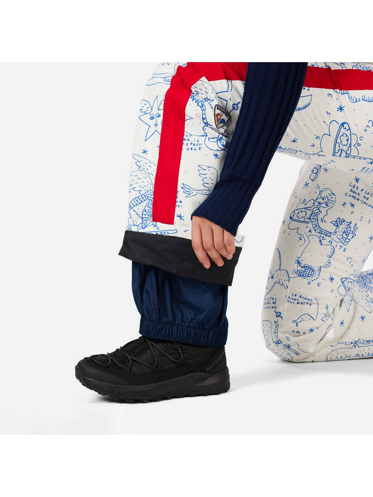 Spodnie narciarskie damskie ROSSIGNOL W Jcc Sublim Pant biały