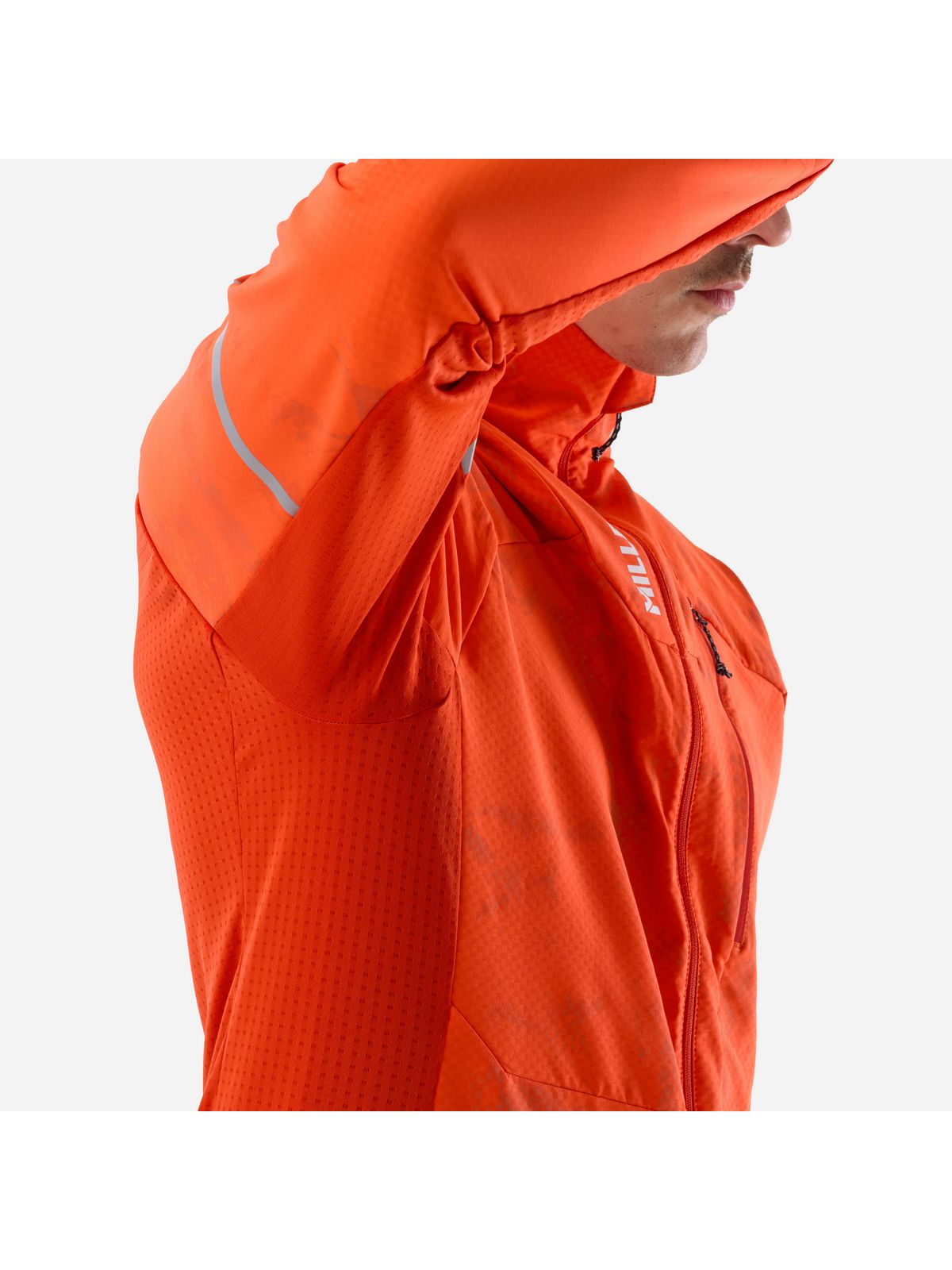 Kurtka męska MILLET M Intense Safe And Warm Jkt M pomarańczowa