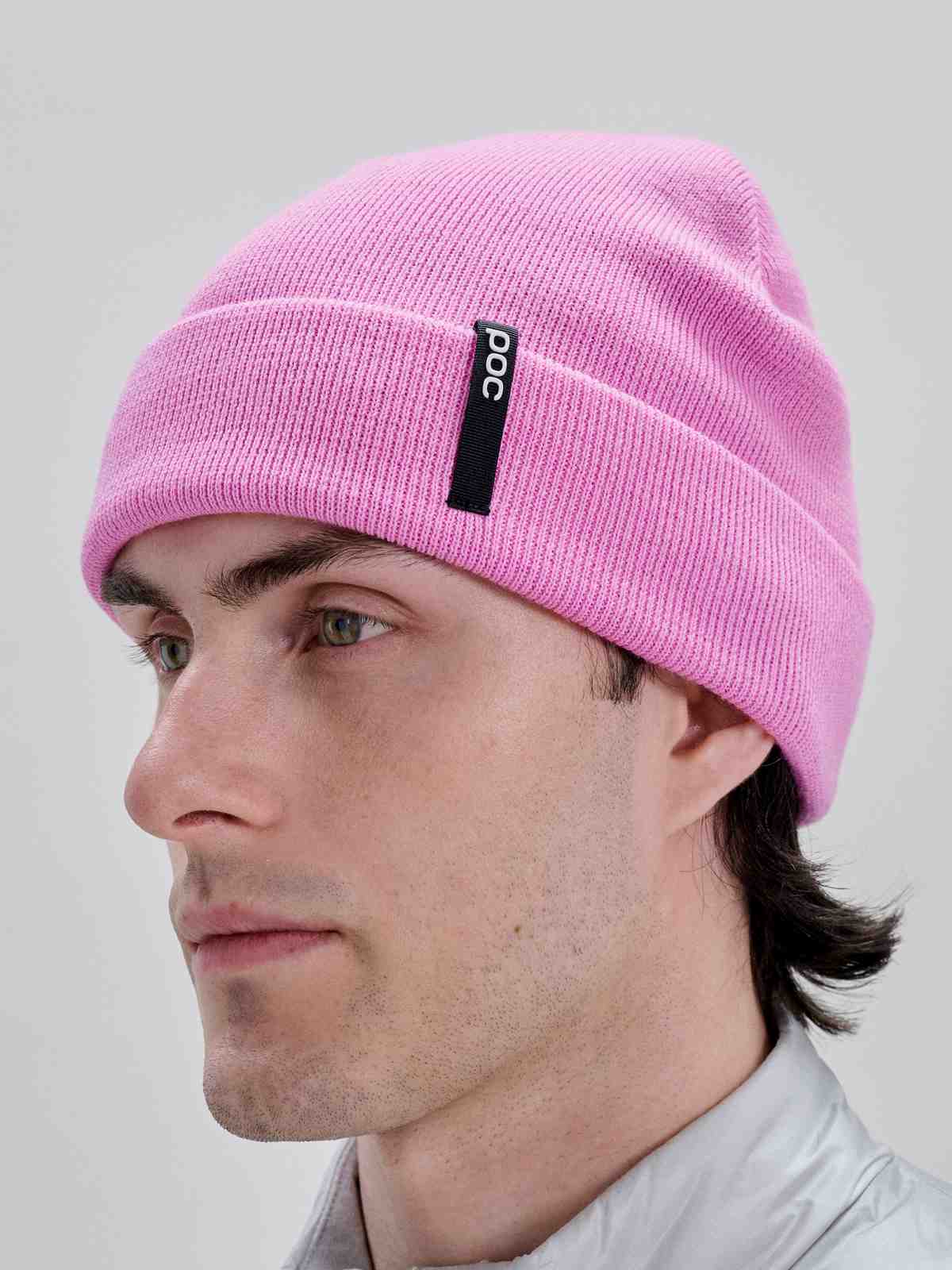 Czapka zimowa POC Beanie Flat Low różowy