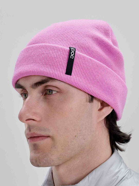 Czapka zimowa POC Beanie Flat Low różowy
