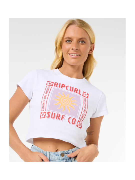 Koszulka RIP CURL Cala Baby Tee biały
