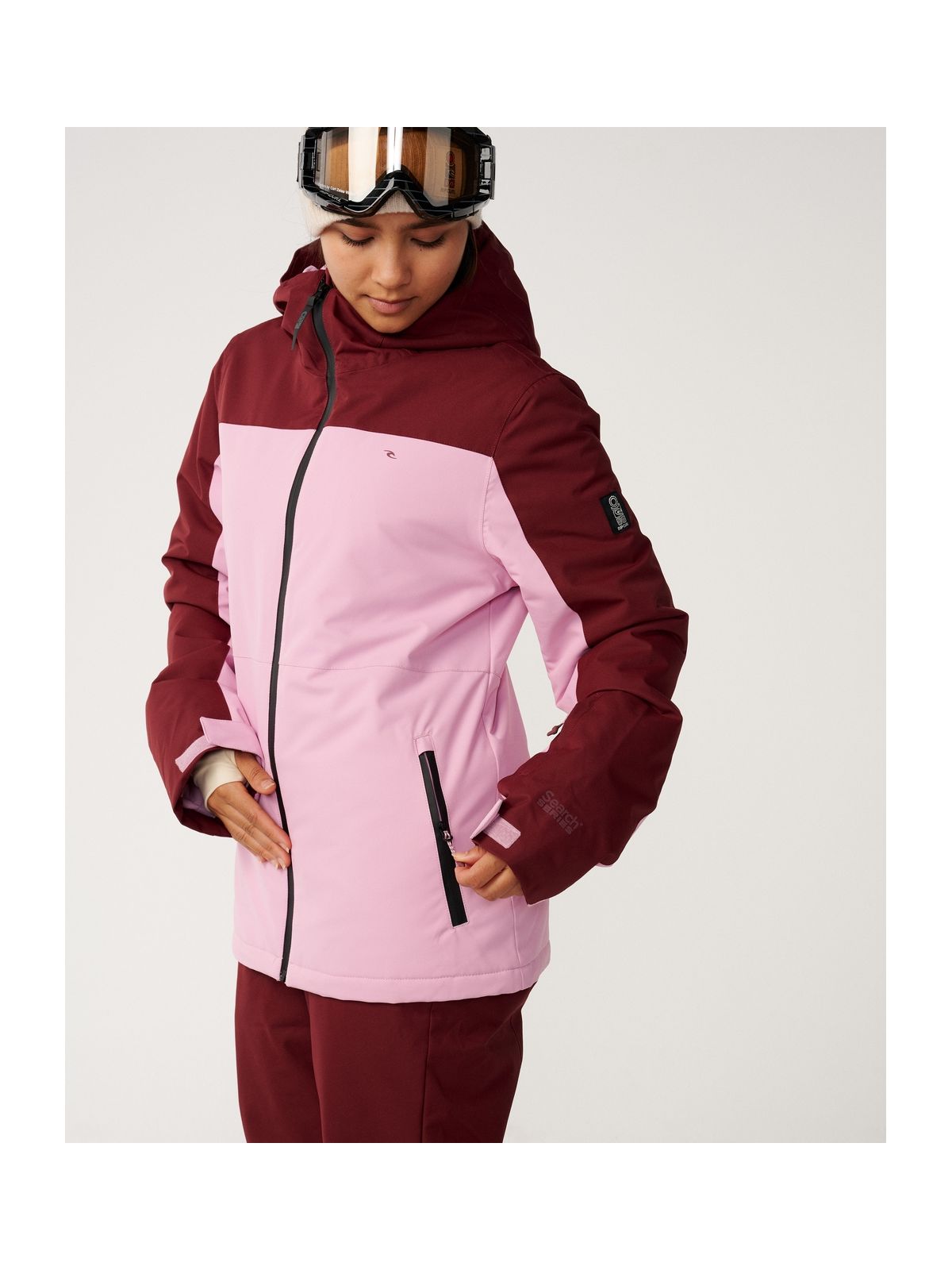 Kurtka damska RIP CURL S-Seriesźcol Bl Jktź10K/10K fioletowa