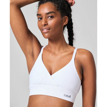 Stanik treningowy CASALL Wrap Sports Bra biały
