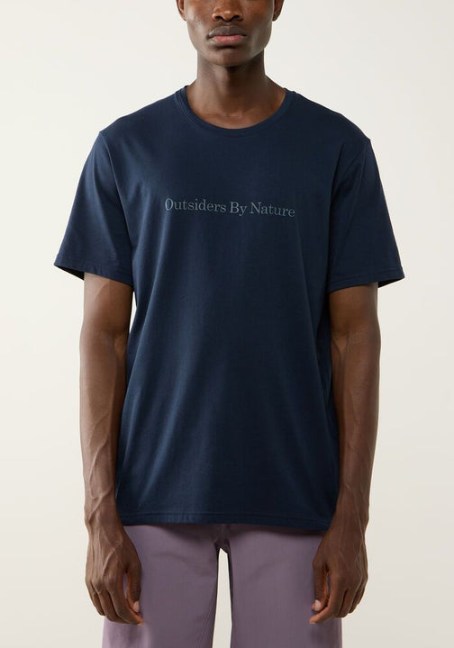 Koszulka HAGLÖFS Outsiders Graphic Tee Men tarn blue
