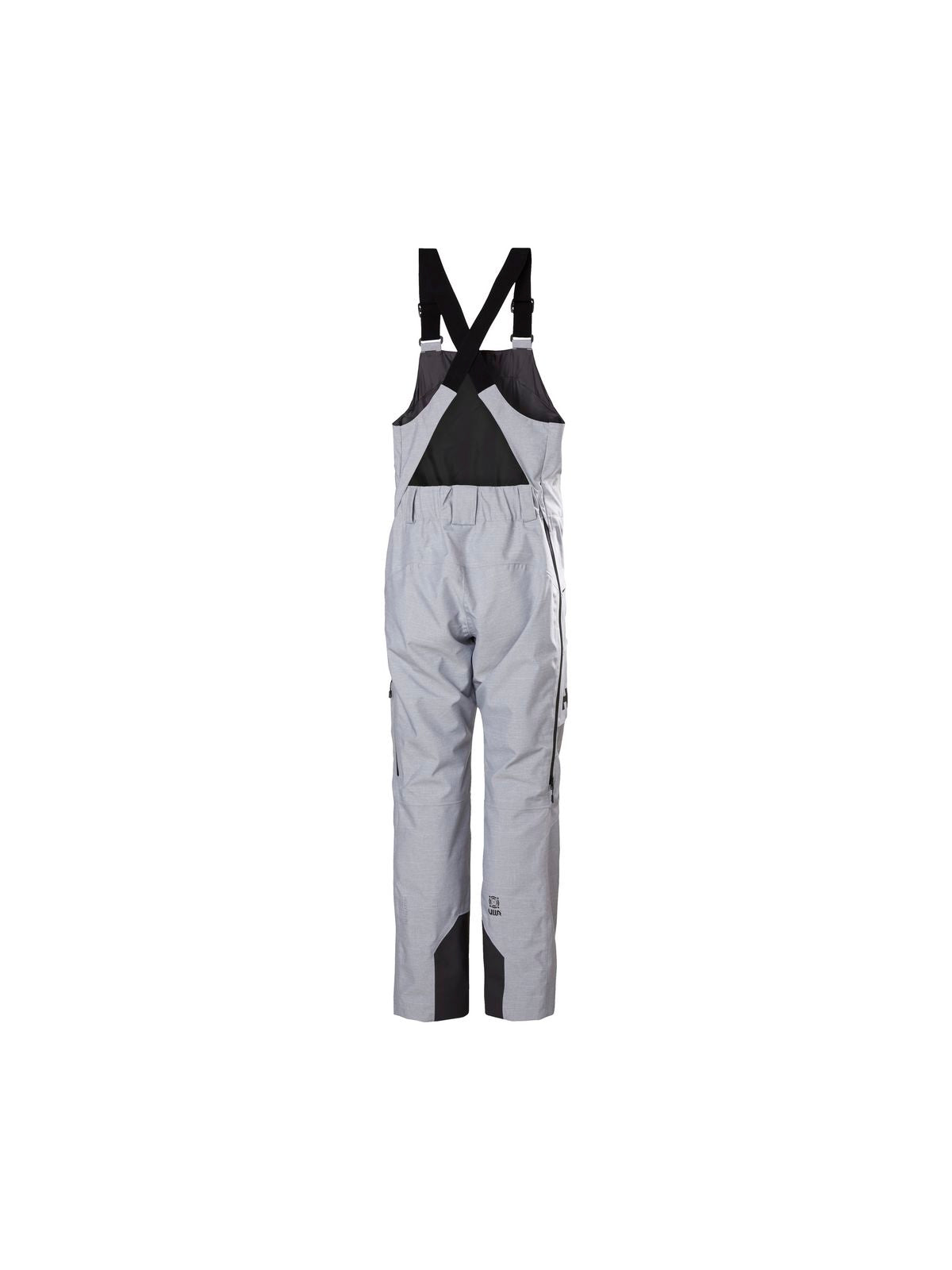 Spodnie narciarskie damskie HELLY HANSEN W POWDERQUEEN BIB 2.0 PANT szare