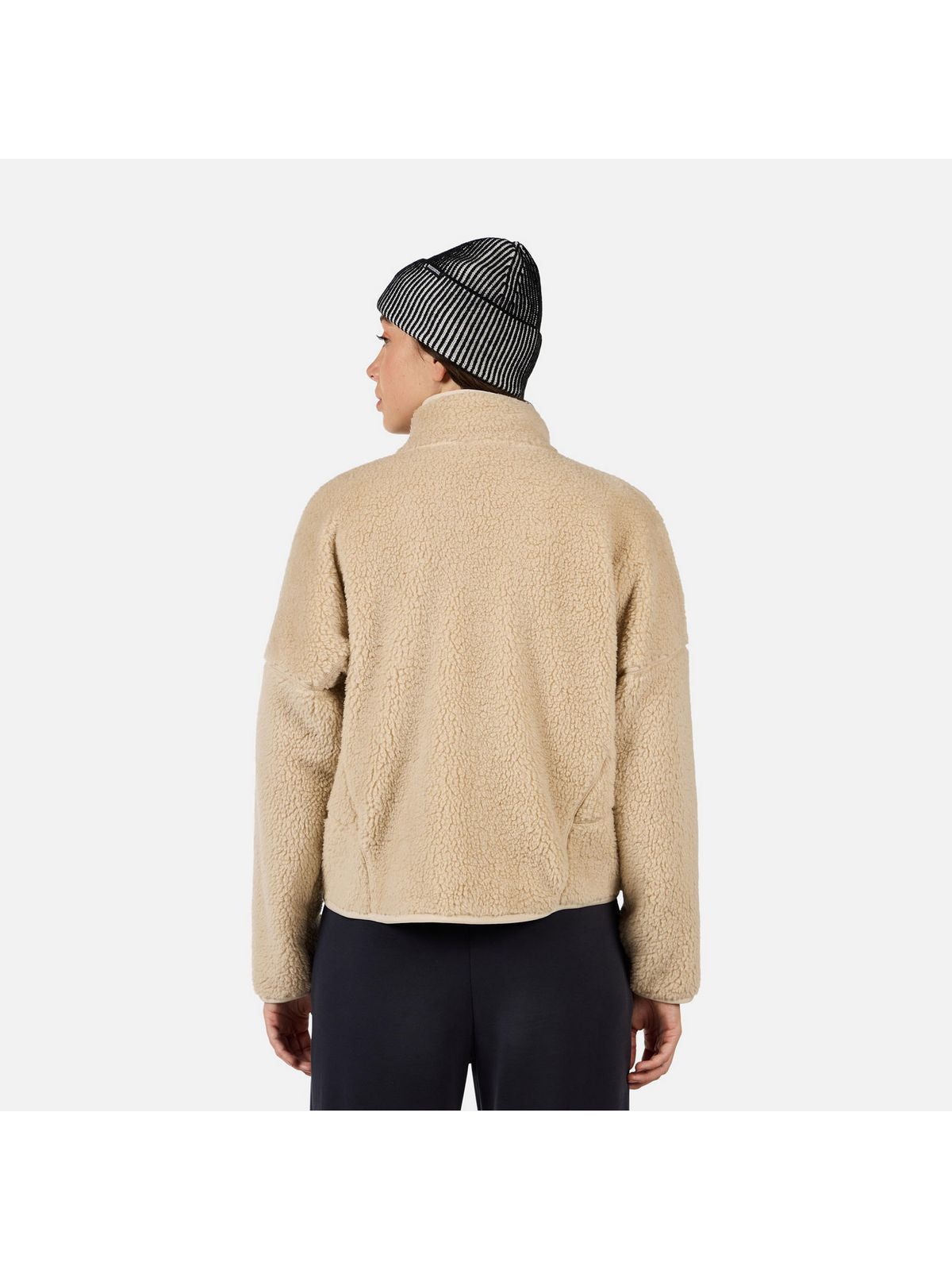 Bluza damska ROSSIGNOL W ALLTRACK SNAP SHERPA JKT szara