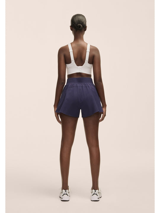 Szorty do biegania Casall Luna Textured Shorts fioletowy - Adventure Sports
