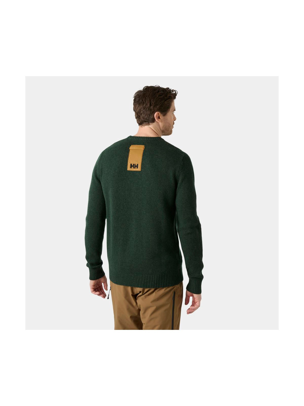 Sweter męski HELLY HANSEN Afton Knit Sweater zielony