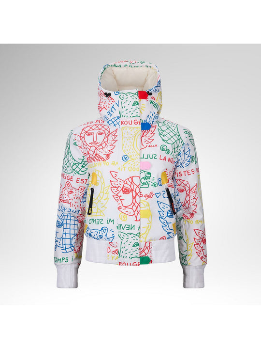 Kurtka narciarska damska ROSSIGNOL W Jcc Bomber Ski Jacket multikolor
