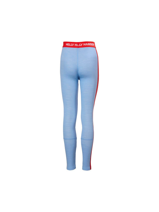 Bielizna termiczna dziecięca HELLY HANSEN JR GRAPHIC LIFA MERINO SET niebieska
