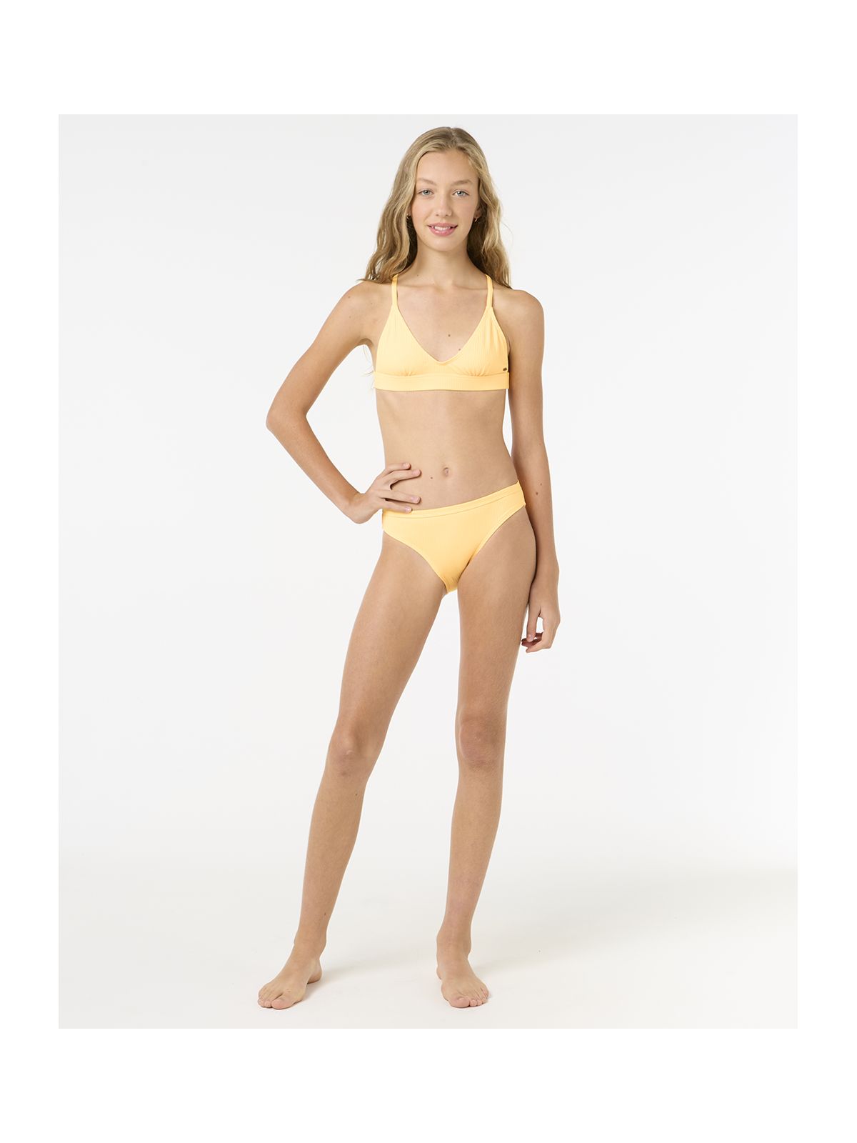 Kostium Kąpielowy RIP CURL Peachy Bikini -Girl - pomarańczowy