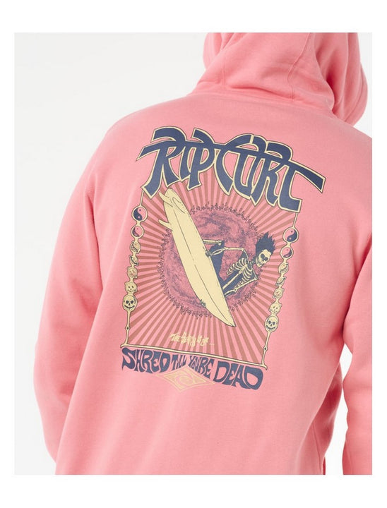 Bluza męska RIP CURL Shred Zip Thru różowa
