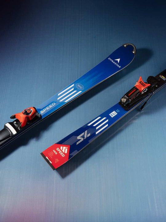 Narty DYNASTAR Speed Omeglass FIS SL Factory 165 R22 + wiązania LOOK PX 18 WC Rockerace
