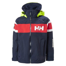 Kurtka Helly Hansen Jr Salt 2 Jacket granatowy - Adventure Sports
