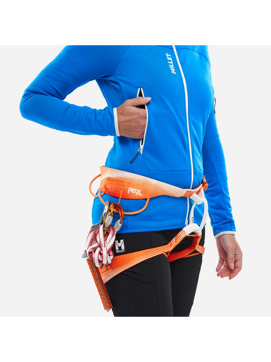 Kurtka MILLET FUSION GRID HOODIE W niebieski - Adventure Sports
