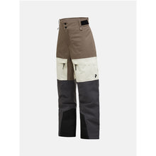 Spodnie narciarskie juniorskie PEAK PERFORMANCE Gravity HIPE 2L Insulated Shell Pants brązowe
