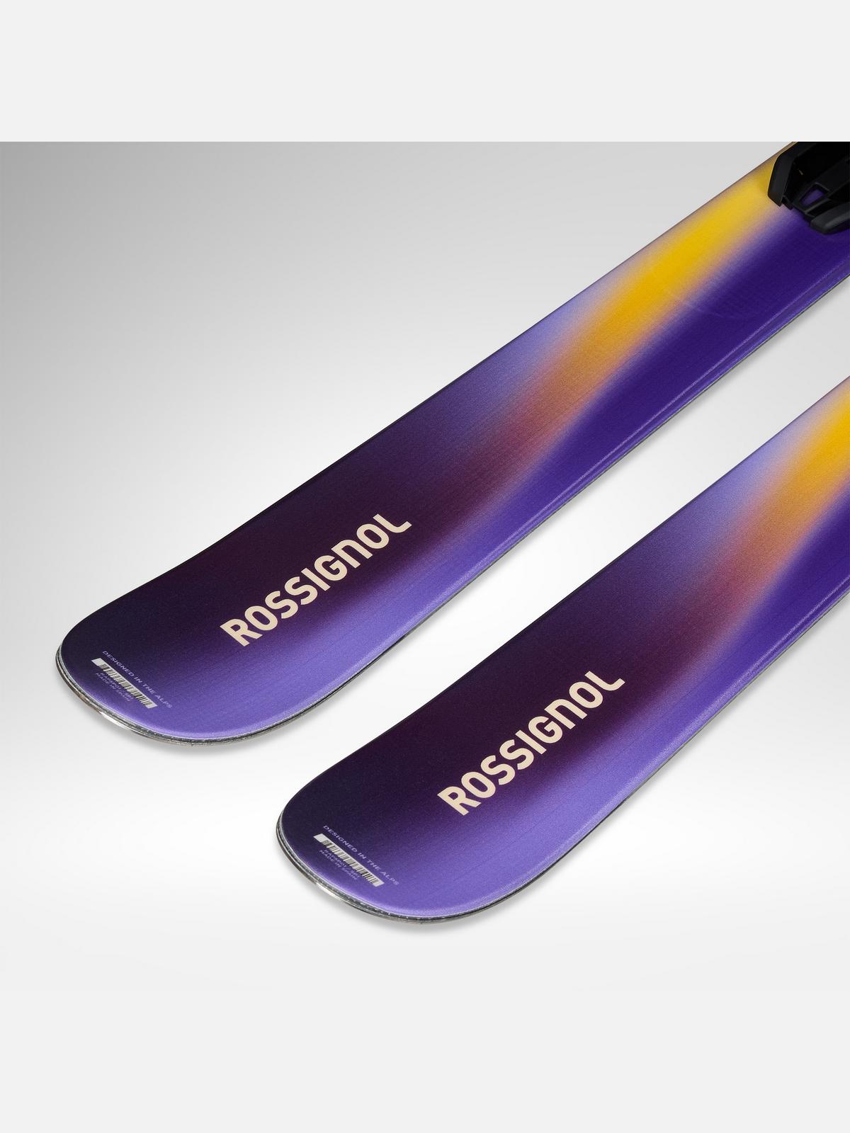 Narty ROSSIGNOL Scratch Pro Xpress + wiązania LOOK Xpress 10 Gw B83 Black