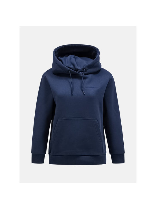 Bluza Peak Performance W Original Small Logo Hoo granatowy
