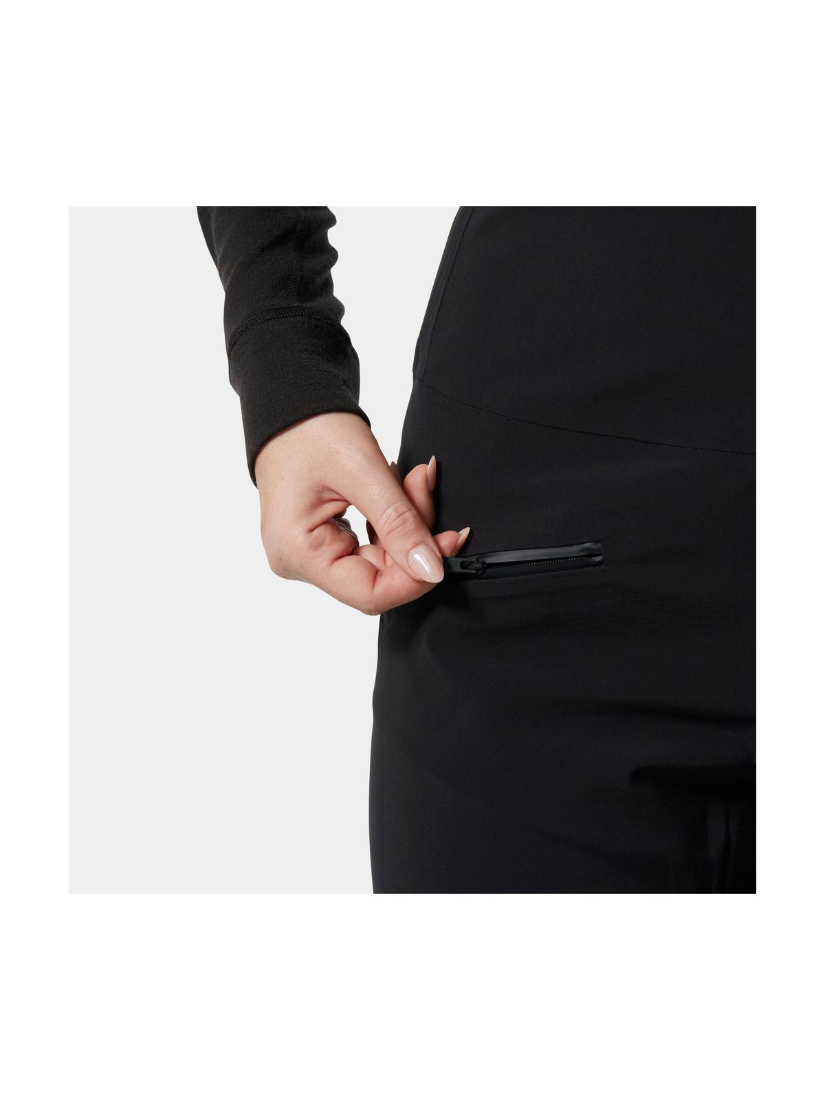 Spodnie narciarskie damskie HELLY HANSEN W ALPHELIA HI WAIST INS PANT czarne