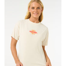 Lycra RIP CURL Cala Vadella Surflite Crop Ss biały

