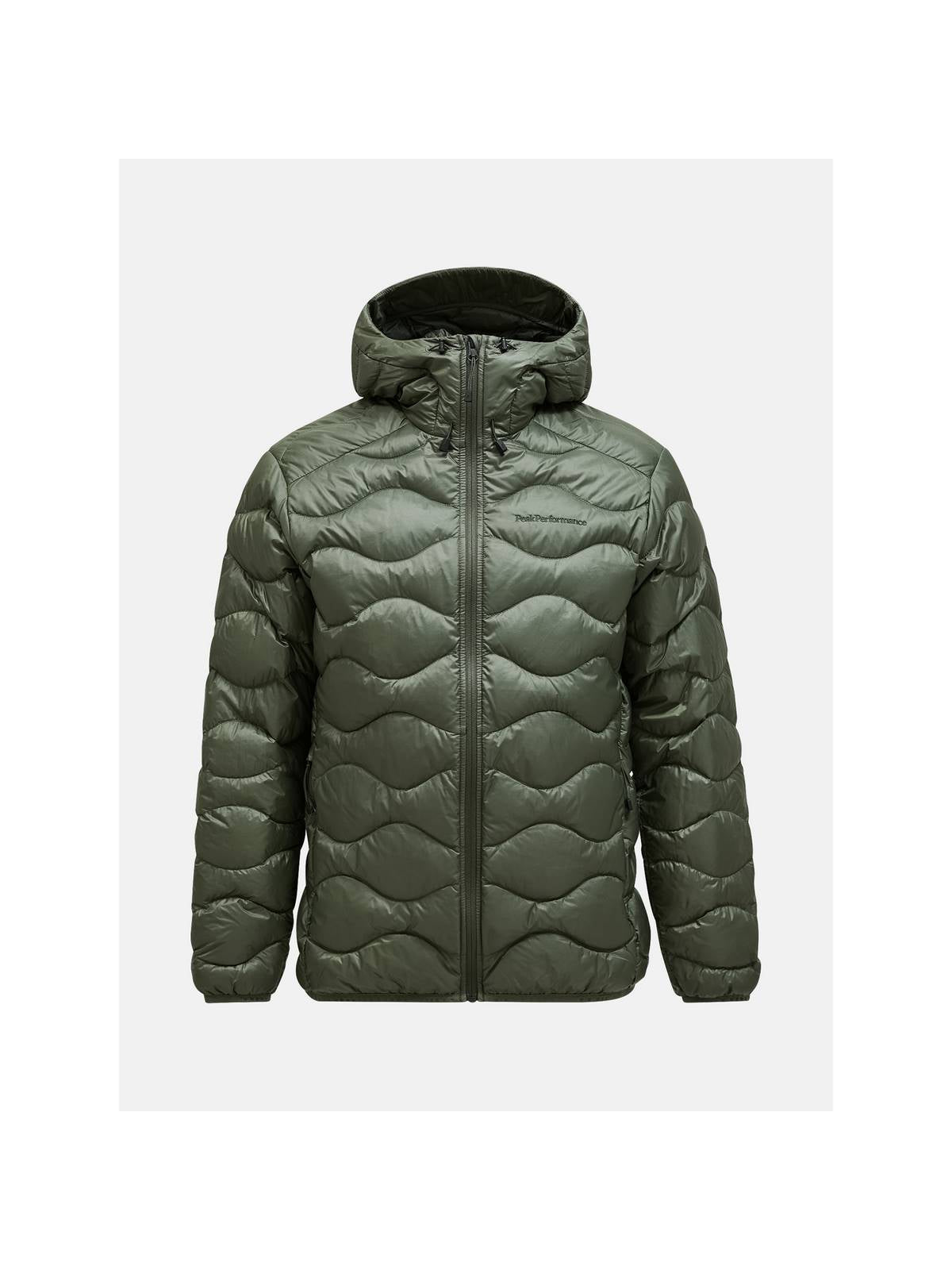 Kurtka puchowa męska Peak Performance M Helium Down Hood Jacket zielony