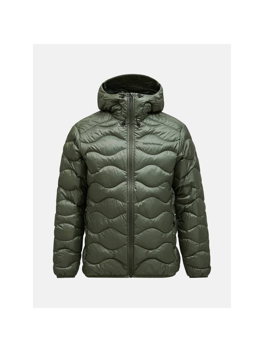 Kurtka puchowa męska Peak Performance M Helium Down Hood Jacket zielony
