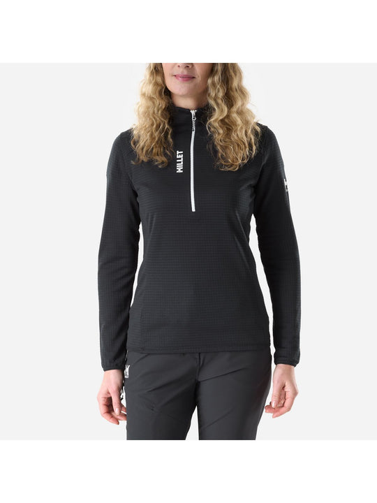 Bluza damska MILLET W Parmelan Light Fleece Po W czarna
