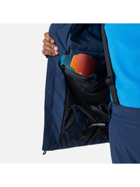 Kurtka narciarska męska ROSSIGNOL Strawpile Jkt granatowy
