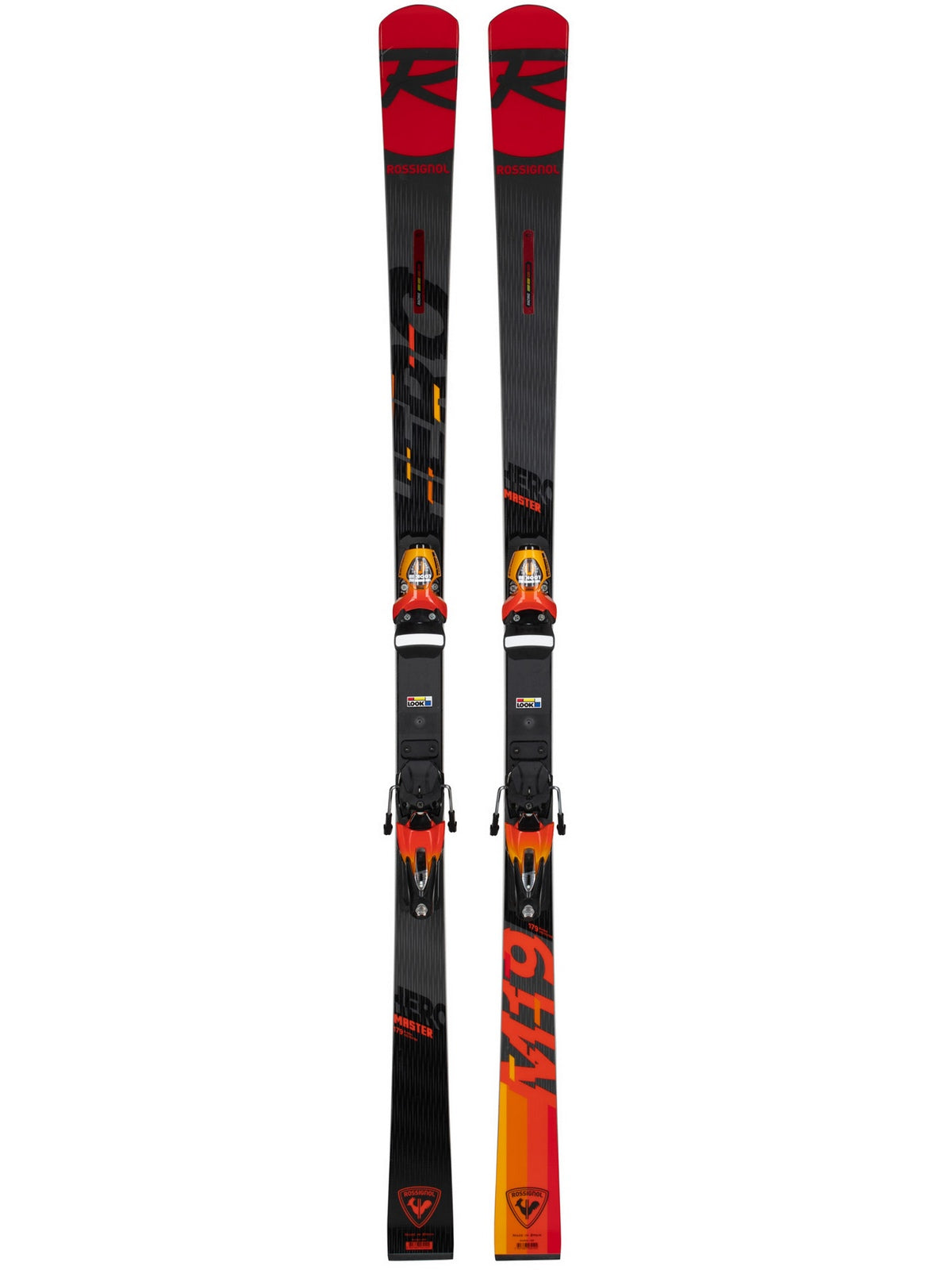 Narty ROSSIGNOL HERO MASTER (R22) + wiązania LOOK SPX 15 ROCKERACE FORZA - Adventure Sports